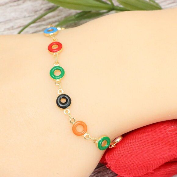 Trendy Bracelet for Girls & Women – Cute, Adjustable & Gift-Ready | MLCRC1143 - Picture 8 of 10